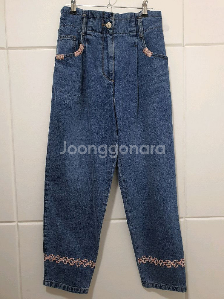오즈세컨 브레이드라인 데님 팬츠 사이즈 67--3