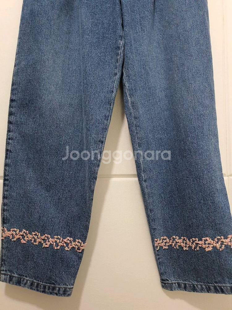 오즈세컨 브레이드라인 데님 팬츠 사이즈 67--6