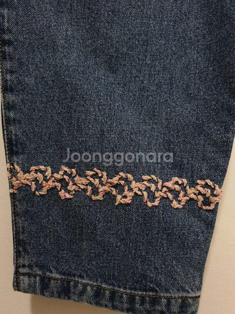 오즈세컨 브레이드라인 데님 팬츠 사이즈 67--7