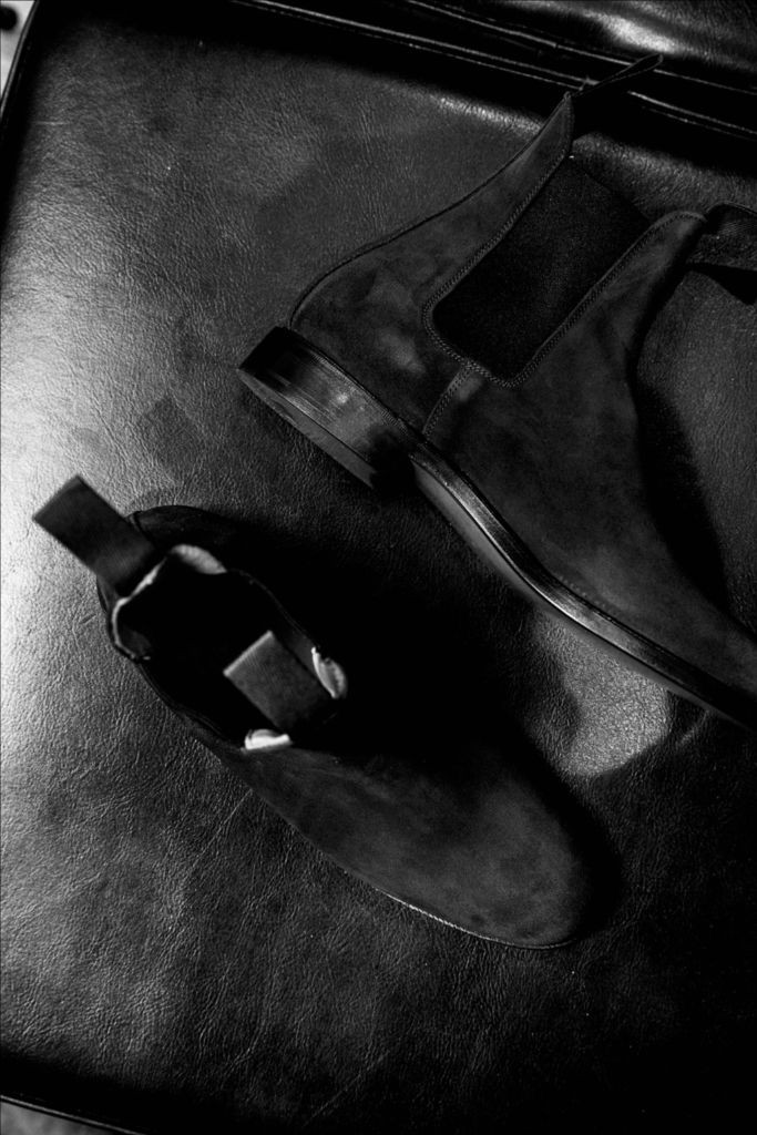 트리커즈 블랙 스웨이드 첼시 부츠 265 270 Uk 8 Eu 42 새상품--3