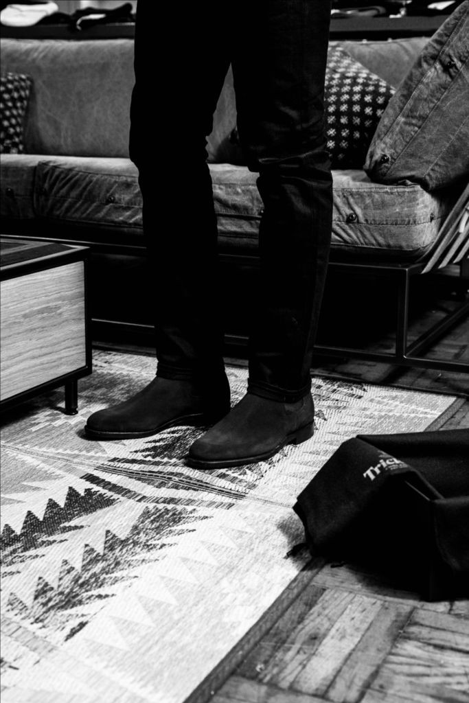 트리커즈 블랙 스웨이드 첼시 부츠 265 270 Uk 8 Eu 42 새상품--4