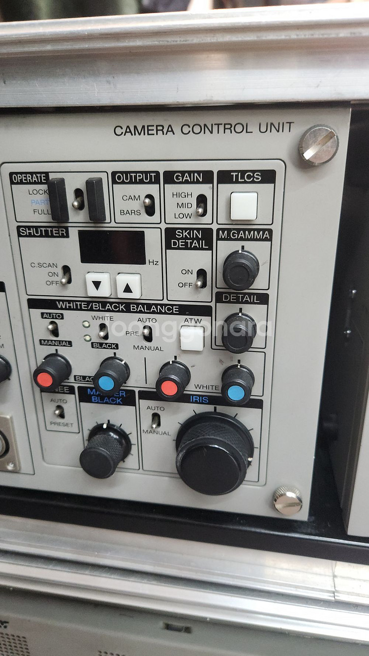 전문 영상 스위처SONY DFR -700 CAMERA control unit. 렉케이스포함--3