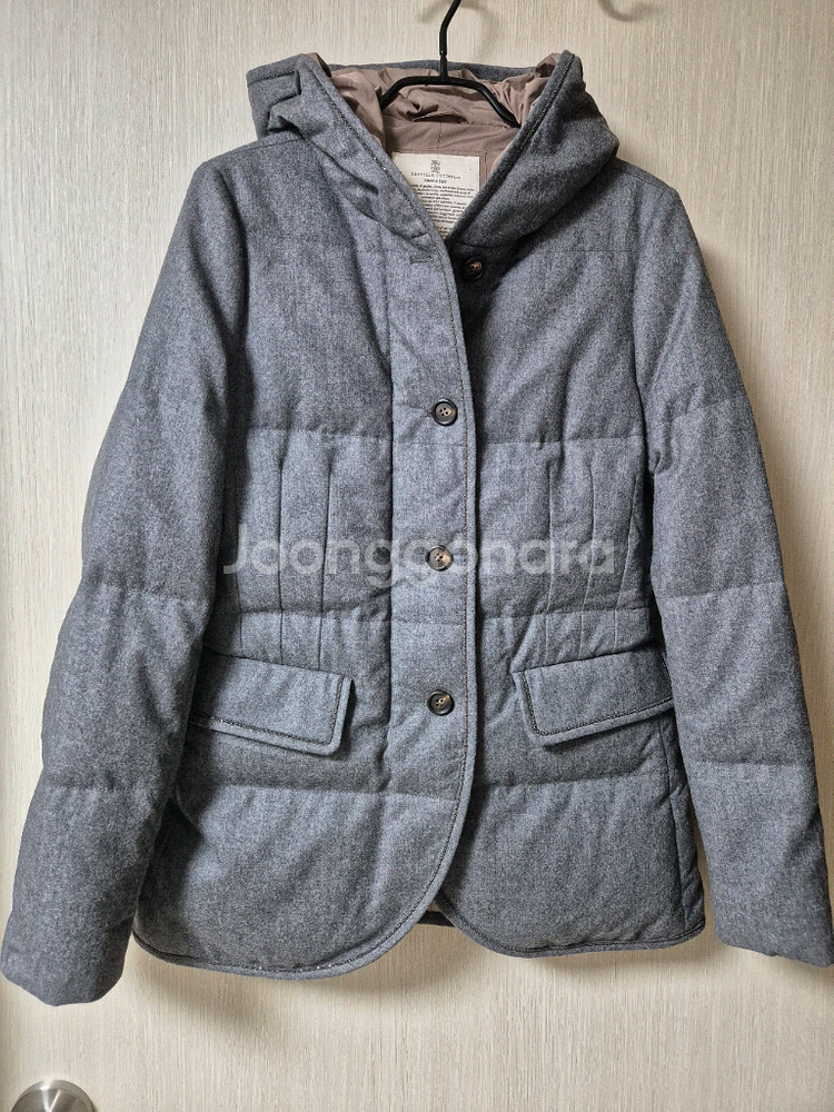 (명품) 부르넬로 쿠치넬리 다운패딩 버진 울패딩자켓 후드자켓--0