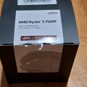 라이젠 7500F 정품 판매합니다.