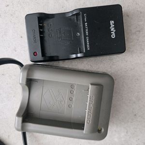 골동품.디지털 카메라 충전기.올림푸스.산요 디지털 카메라용.