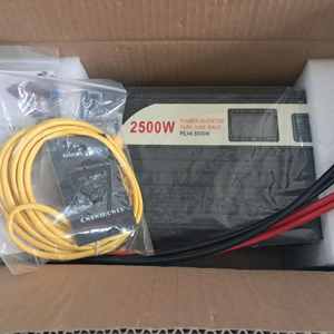 미사용 순수 정현파 2.5kw 2500W 파워 인버터 (피크 5000W)캠핑 카라반 차박 알빙 swipower