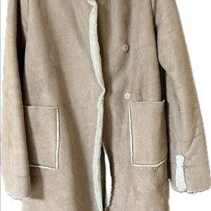 어반리서치 여성용 후드 무스탕 롱코트 free프리 사이즈