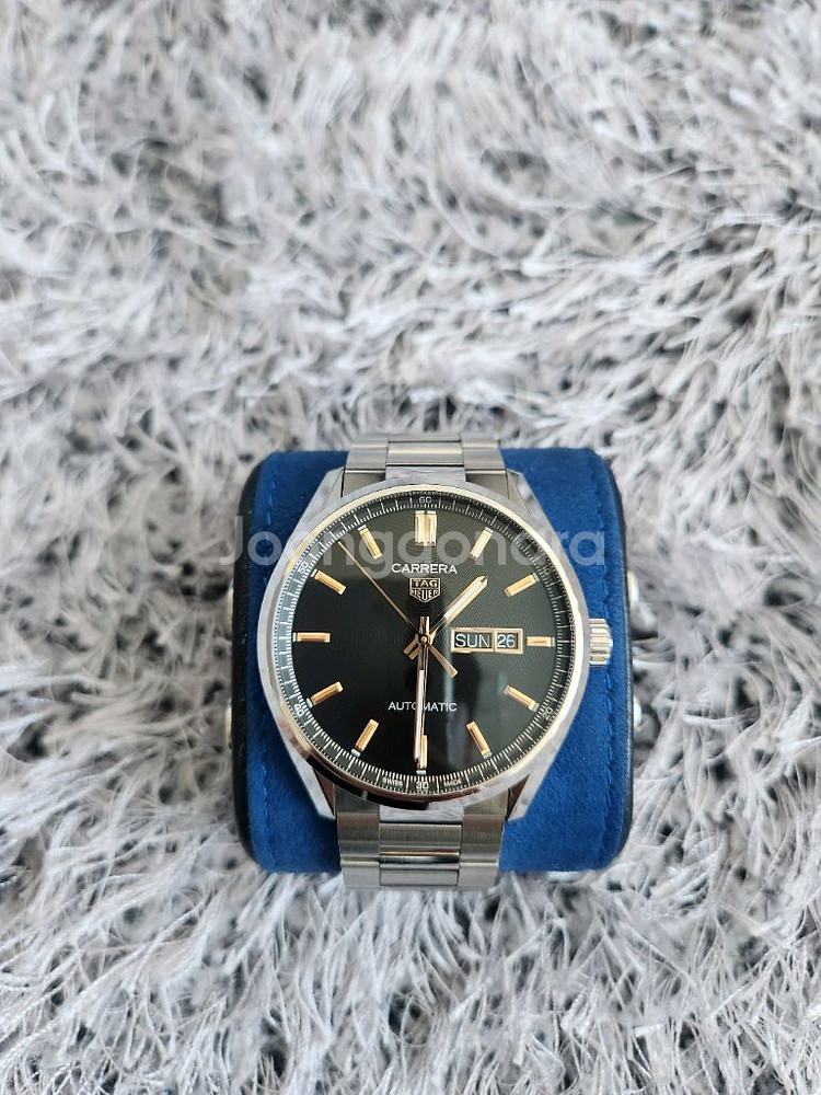 태그호이어 까레라 데이데이트 검판 로즈골드 인덱스 판매합니다(25년 9월 구입)--3