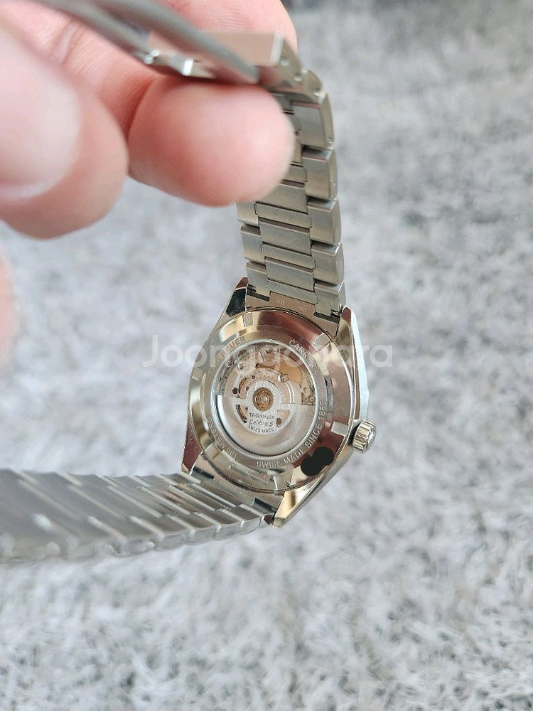 태그호이어 까레라 데이데이트 검판 로즈골드 인덱스 판매합니다(25년 9월 구입)--7