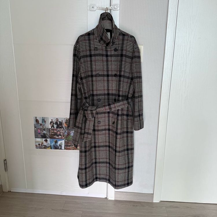 스튜디오 톰보이 체크 코트 (3회 착용)--1