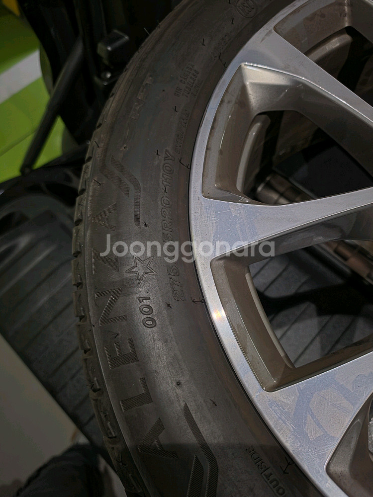 18인치 순정 휠타이어 세트--6