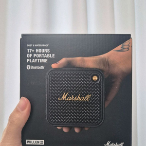 마샬 WILLEN II 블루투스 스피커 미개봉