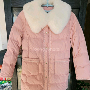 헤지스키즈 다운경량 패딩 145 거의새상품