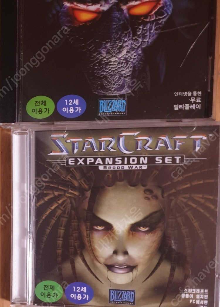 미사용 스타크래프트 1 세트 팝니다 윈도우XP,2000,ME,95,98 이미지