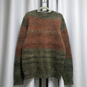 올세인츠 남성 노르딕 니트