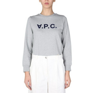 [새상품] 아페쎄 로고 프린트 맨투맨 m 95사이즈 여성용