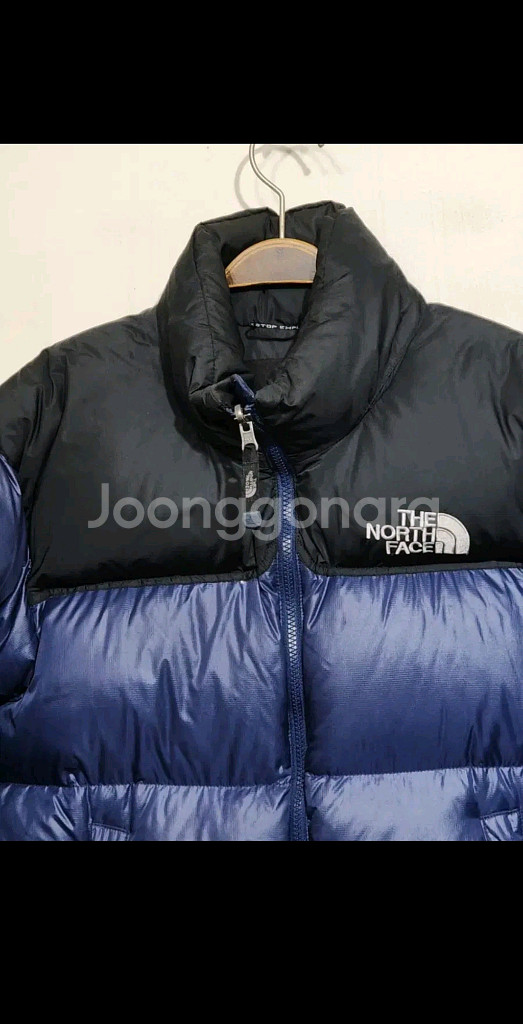 (95) 노스페이스 눕시 패딩점퍼 거위털 700 투톤 구스다운 자켓--1