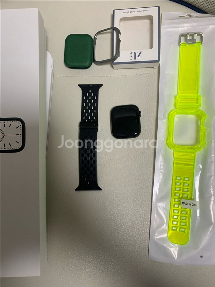 애플워치7 45mm 셀룰러 그린--0