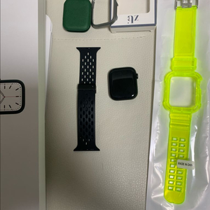 애플워치7 45mm 셀룰러 그린