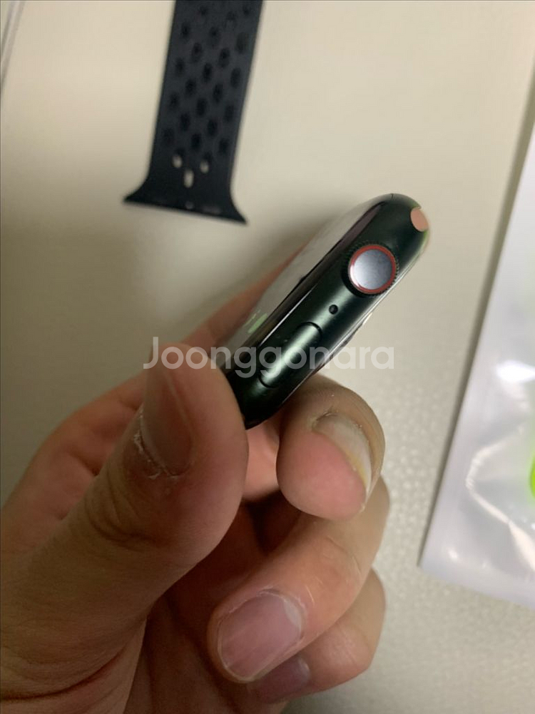 애플워치7 45mm 셀룰러 그린--3