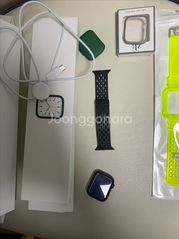 애플워치7 45mm 셀룰러 그린--7