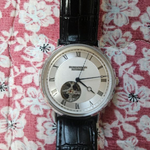 로만손 오픈하트 오토매틱 시계