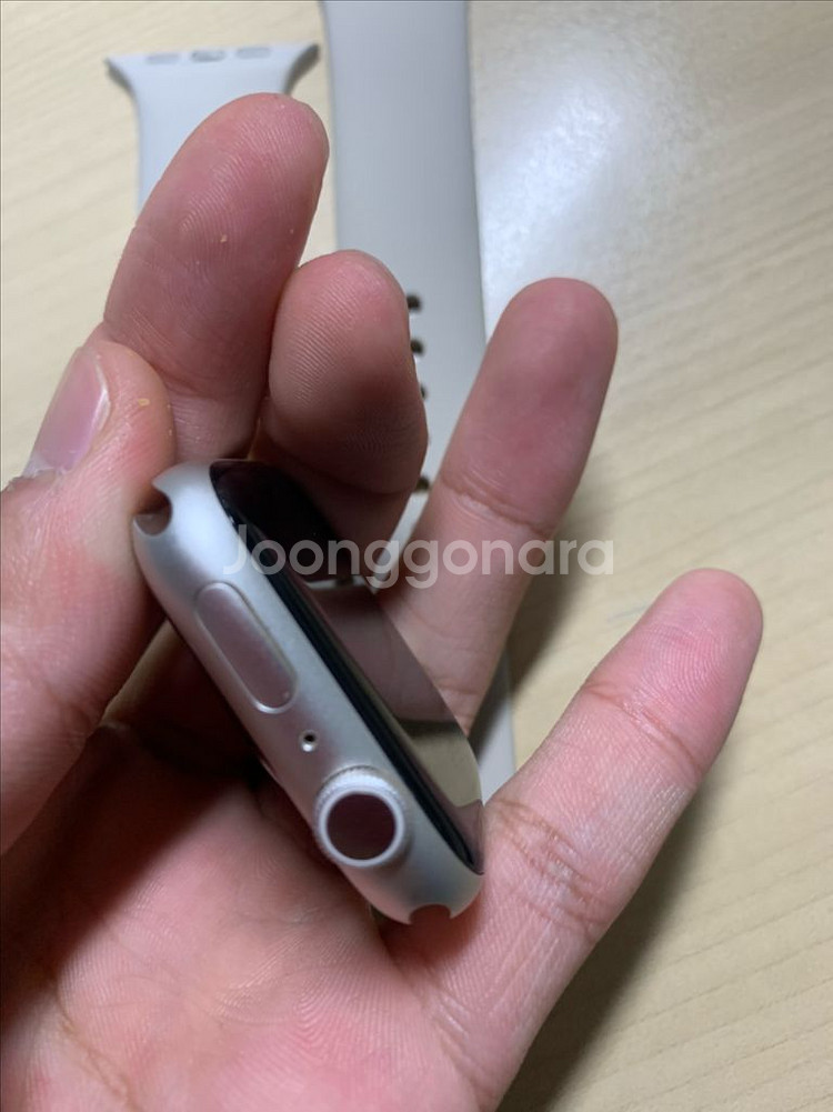 애플워치7 45mm 실버 판매--2