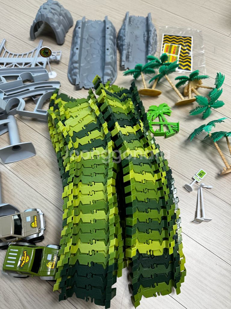 공룡레일카 세트 다이노파크--4