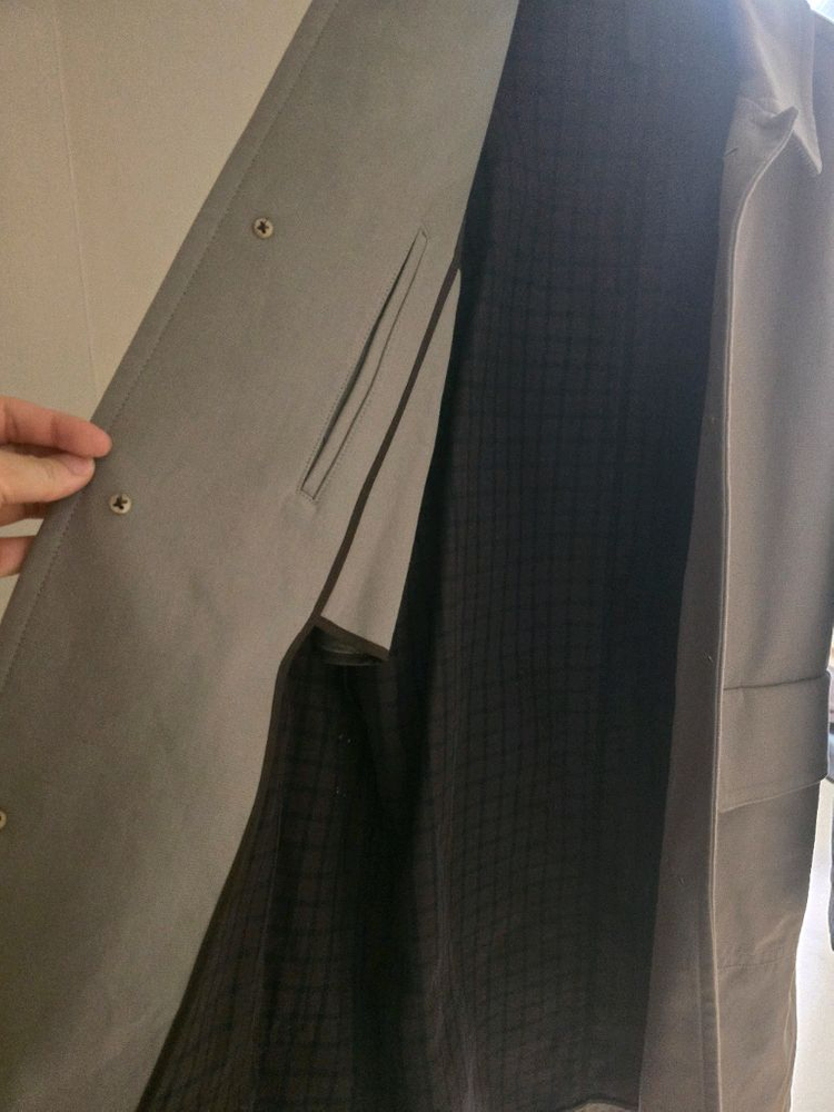 커스텀멜로우 베이지 트렌치 코트--3