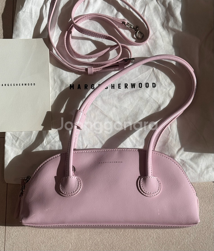 [새상품] 마지셔우드 베셋 숄더백 베이비핑크 / 정가22만9천--1