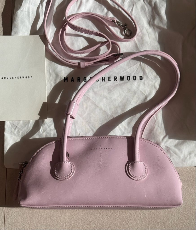 [새상품] 마지셔우드 베셋 숄더백 베이비핑크 / 정가22만9천--1