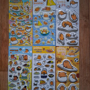 구데타마 스티커.6장일괄