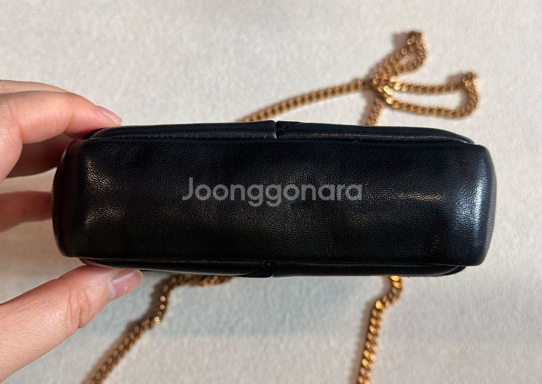 정가 129만원) 생로랑 제이미 큐브 숄더백 미니 크로스백--7