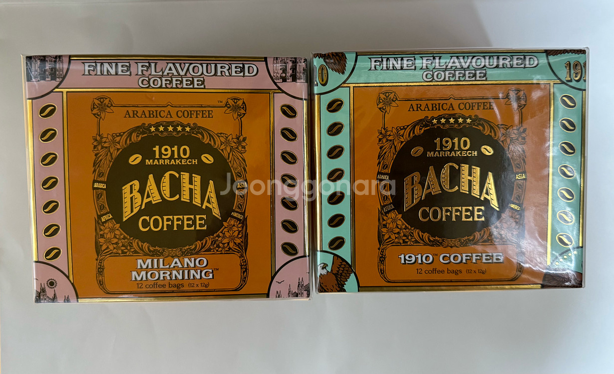 바샤커피 밀라노모닝 1910 (미개봉/새상품)--0