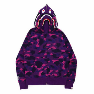 베이프 카모 샤크 후드 집업