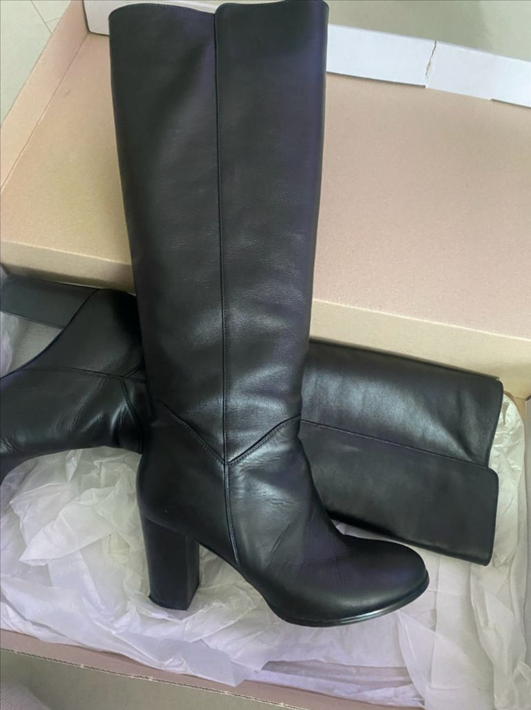 피프틴엠 15eme (현)로베리 블랙 롱부츠 이미지