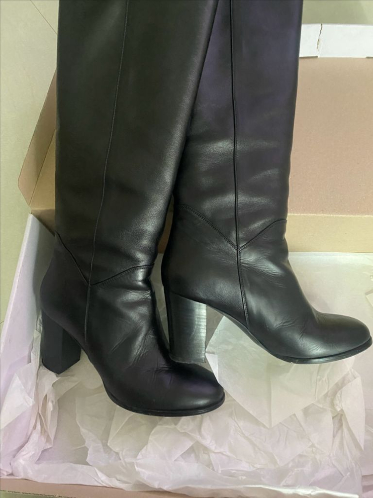 피프틴엠 15eme (현)로베리 블랙 롱부츠 이미지