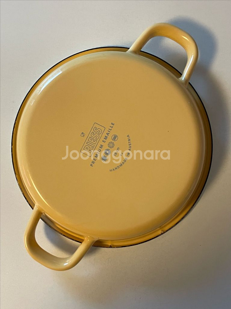 리스 법랑 번트 에그팬 18 cm / 리스법랑팬--1