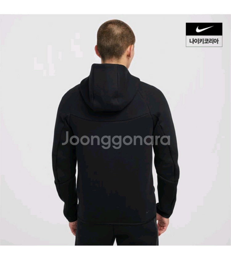 나이키 테크팩 후드집업 블랙 L사이즈입니다--1