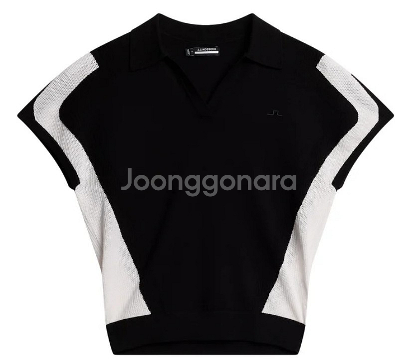 제이린드버그 골프반팔티 여성 비타 니트 폴로셔츠 (미착용 새제품)--0