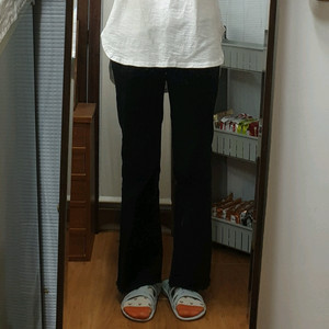 블랙 세미부츠컷 팬츠 정리합니다^^