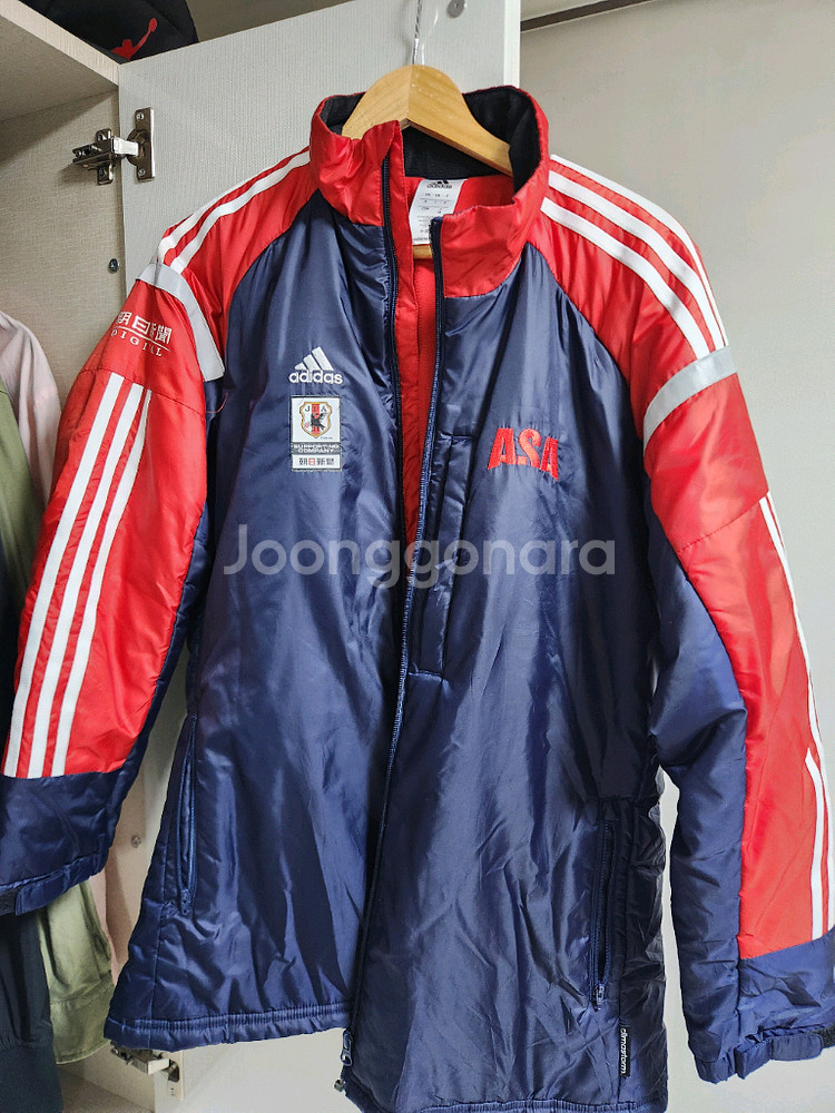 아디다스 일본 축구 국가대표 자켓 M--0