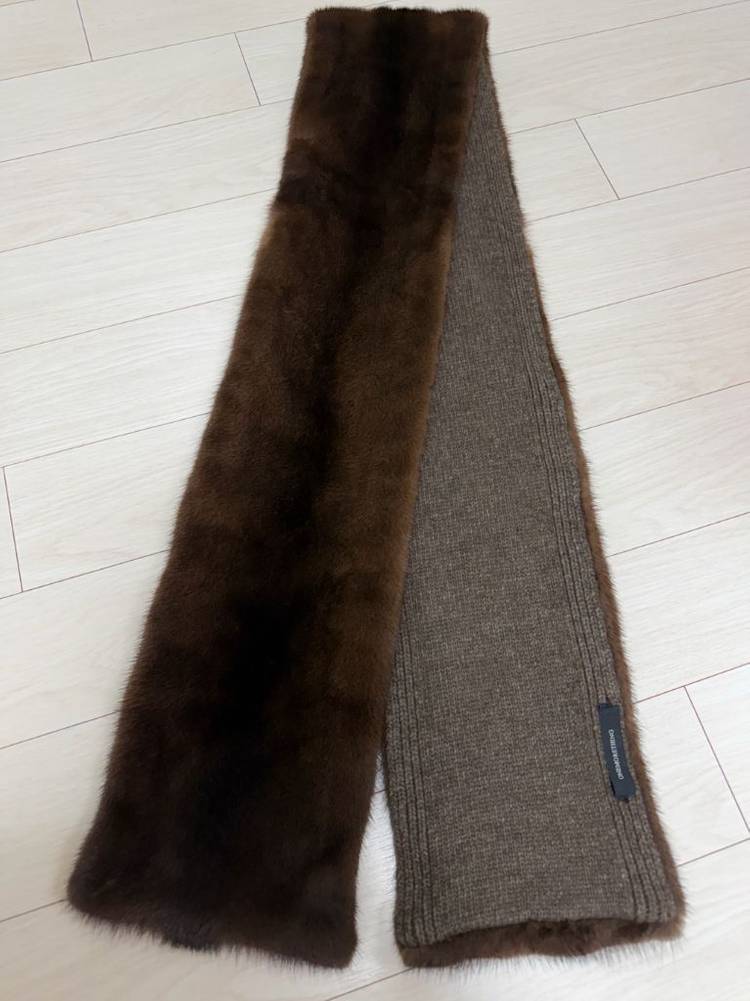 원모어띵 밍크 캐시미어 머플러 스카프 목도리--5