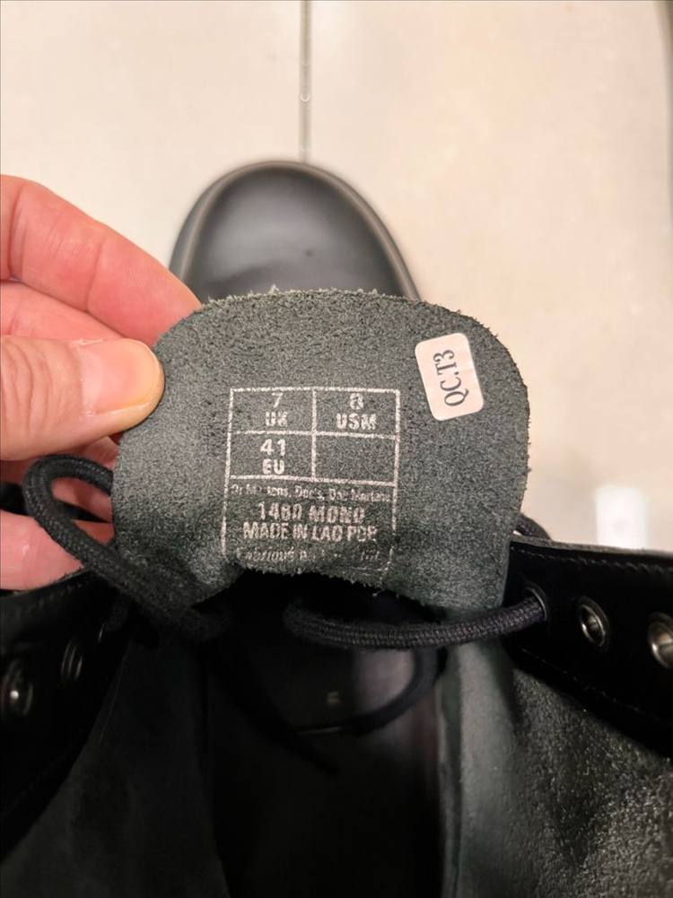 닥터마틴 1460 모노 255mm 이미지