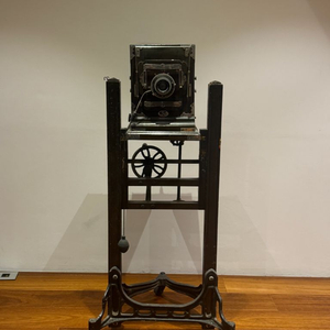 옛날 사진관 대형 카메라 이미지