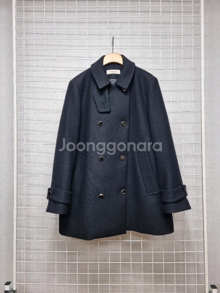 투아모트 하프 모직자켓 free (블랙)--0