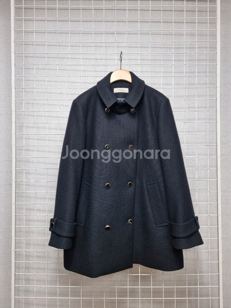 투아모트 하프 모직자켓 free (블랙)--6