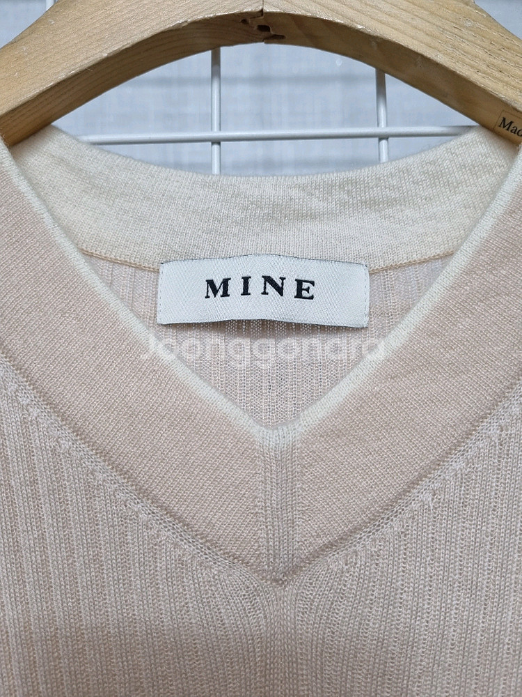 MINE 마인 캐시미어 100% 니트--3