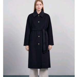 시스티나 핸드메이드 캐시미어 롱 벨트 여성 코트 판매