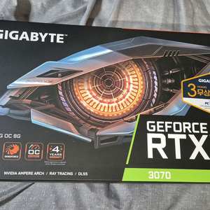 지포스 RTX 3070 GIGABYTE Gaming OC 8G 판매합니다